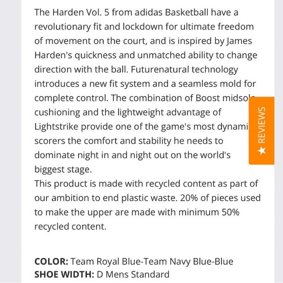 Adidas Harden vol.5 future natural sneakers - Picture 10 of 11